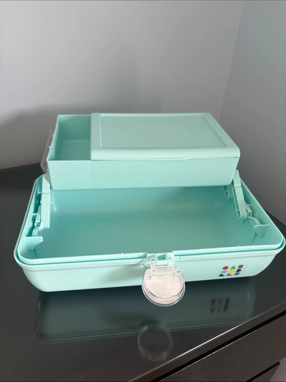 Caboodles Pokemon Glitter Top Craft Storage Case